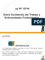 Ley 16744 Sobre Accidentes Del Trabajo y Enfermedades Profesionales