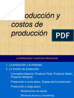 Produccion y Costos de Producción