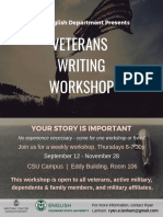 Veterans Writing Workshop