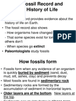 The Fossil Record and The History of Life