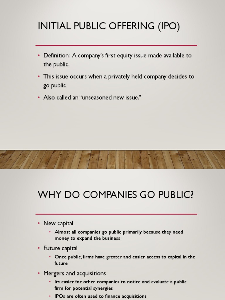 IPO Insights for Aspiring Entrepreneurs | PDF