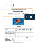 Lab 07 - Modelamiento de Simulink