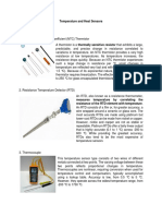 Temperature and Heat Sensors