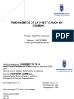 Fundamentos de Investigación