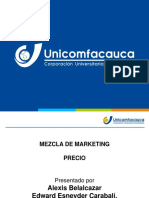 Mezcla de Marketing-Precio