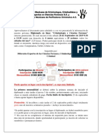 Información D. Criminología y Ciencias Forenses - 2019