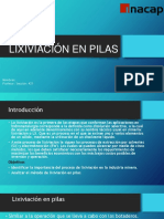 Lixiviacion en Pilas