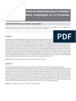 Estratigrafía Mecánica de Detalle Aplicada Al Modelado Geomecánico Elástico Anisotrópico en La Formación Vaca Muerta