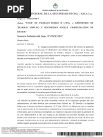 Jurisprudencia 2018- Cooperativa de Trabajo Doble H. Ltda. c MTESS