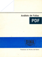 Análisis de Fallas. Fracturas en Partes de Acero. PDF