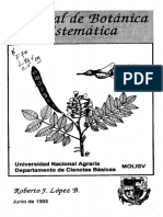 Manual de Botánica Sistemática
