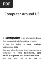 Computer 5 Lesson 1-Computer Around Us