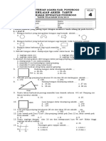 Soal Matematika Kls 4 k13 Susulan