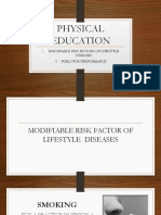 Physical Education: Modifiable Fisk Factors of Lifestyle Diseases Fuels For Performance