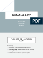 Notarial Law LEGFORMS Edited