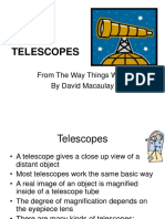Telescopes: From The Way Things Work by David Macaulay