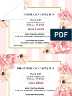 Ujian Penilaian 3 (Up3) 2019: English