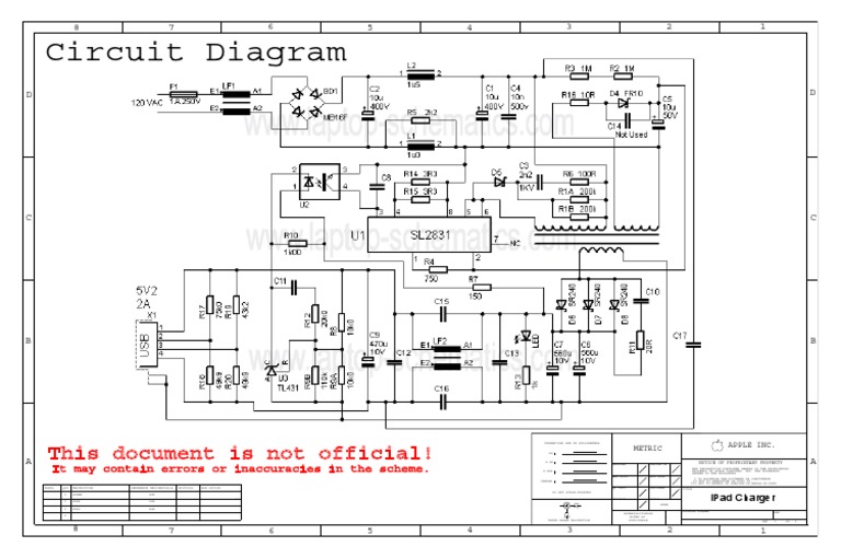Ipad Charger Circuit Diagram | PDF | Apple Inc. Hardware | Mac Os