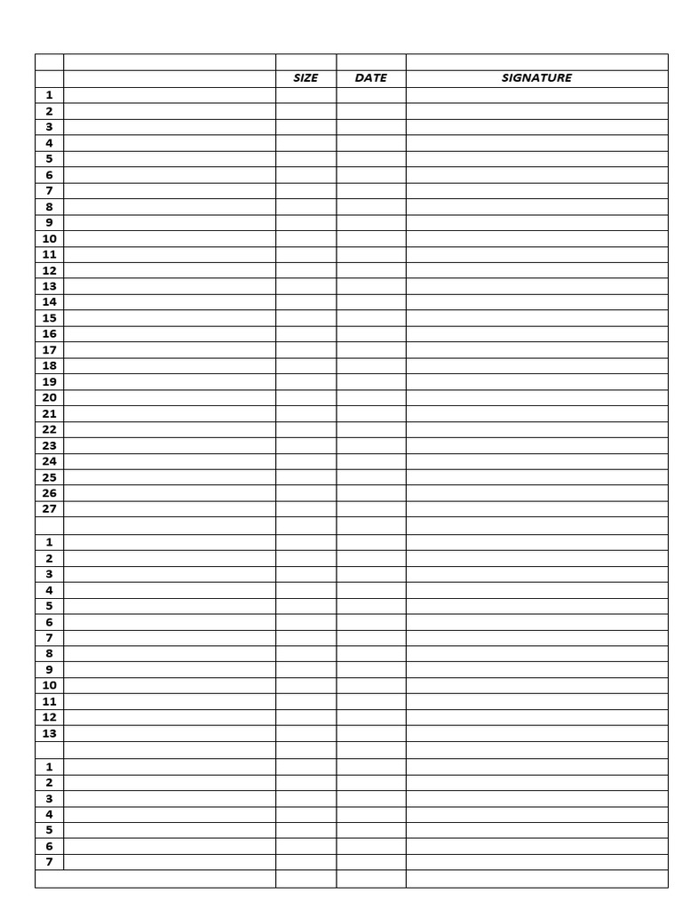 Size Date Signature | PDF