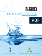 Evaluación de Sistems de Bombeo de Agua 2011 1ra Dición