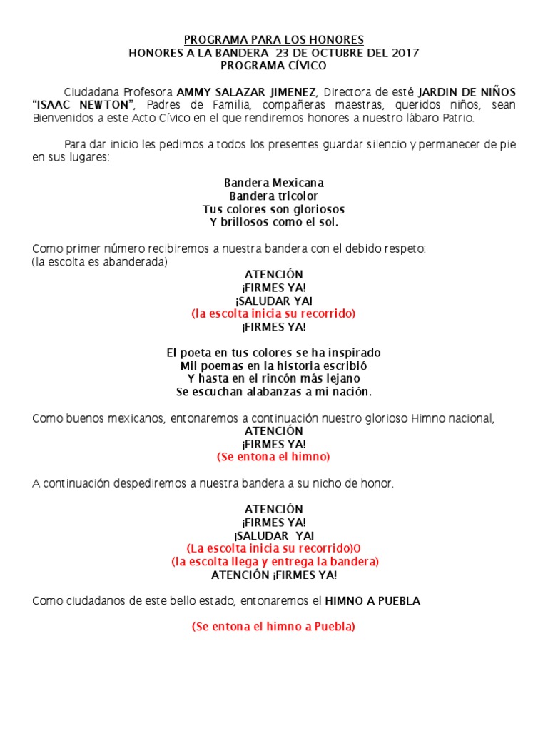 Programa para Los Honores Onu | PDF | Naciones Unidas | Relaciones