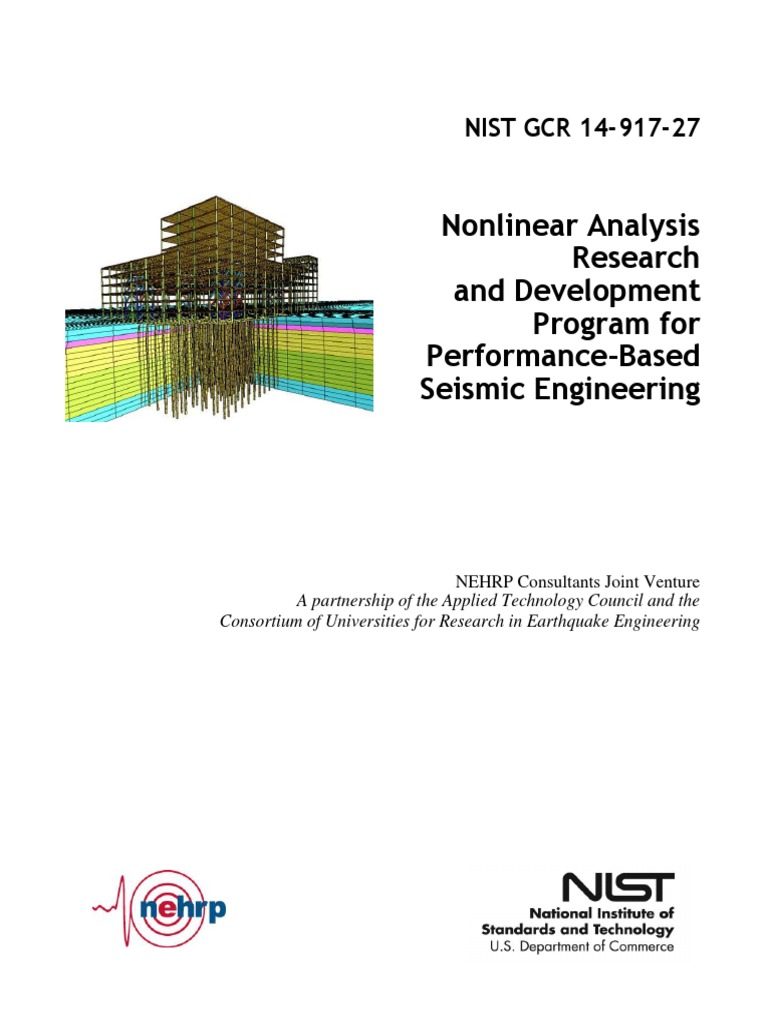 Nonlinear Analysis Research and Development Program For Performance ...