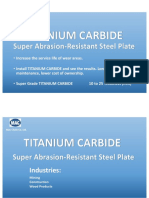 Titanium Carbide Wear Plate PPT 150 - Compressed