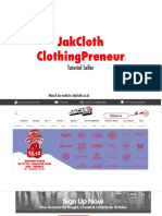 Seller Tutorial For Jakcloth Clothingpreneur Fix
