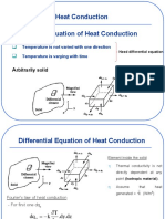 Heat Conduction Differential Equation of Heat Conduction: Rbitrarily Solid