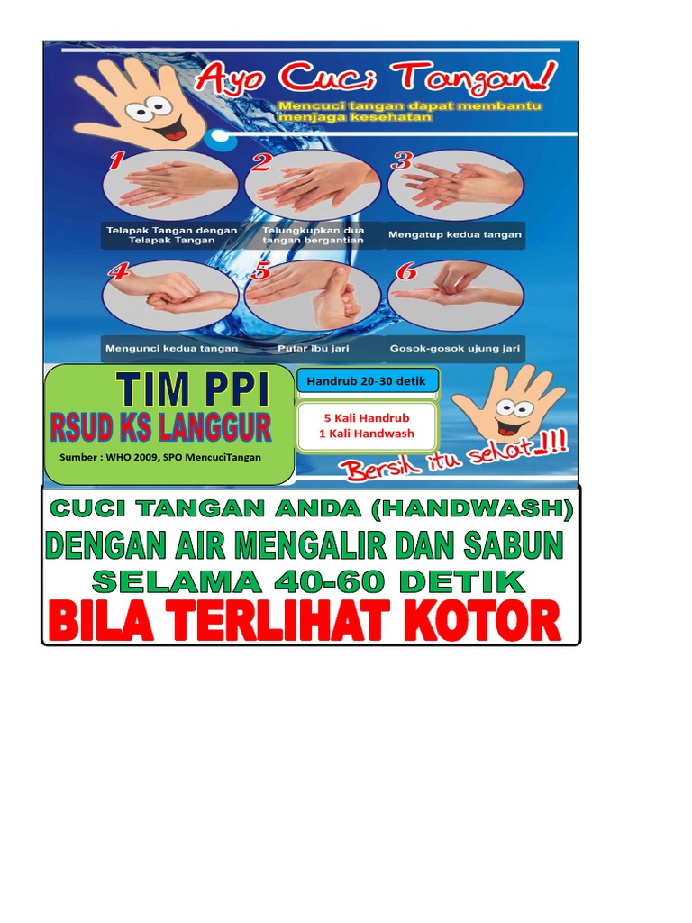 Gambar Cuci Tangan Dan Logo Ppi Pdf