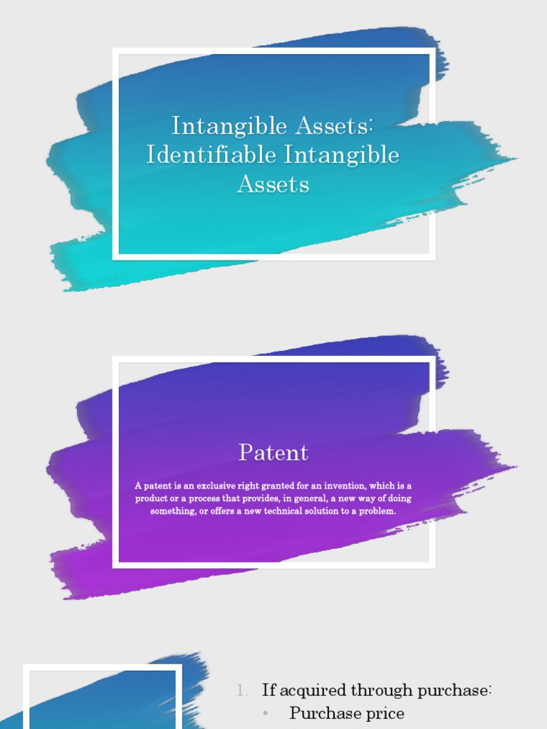 Review Intangible Assets Patent And Trademark Pdf Lease Patent