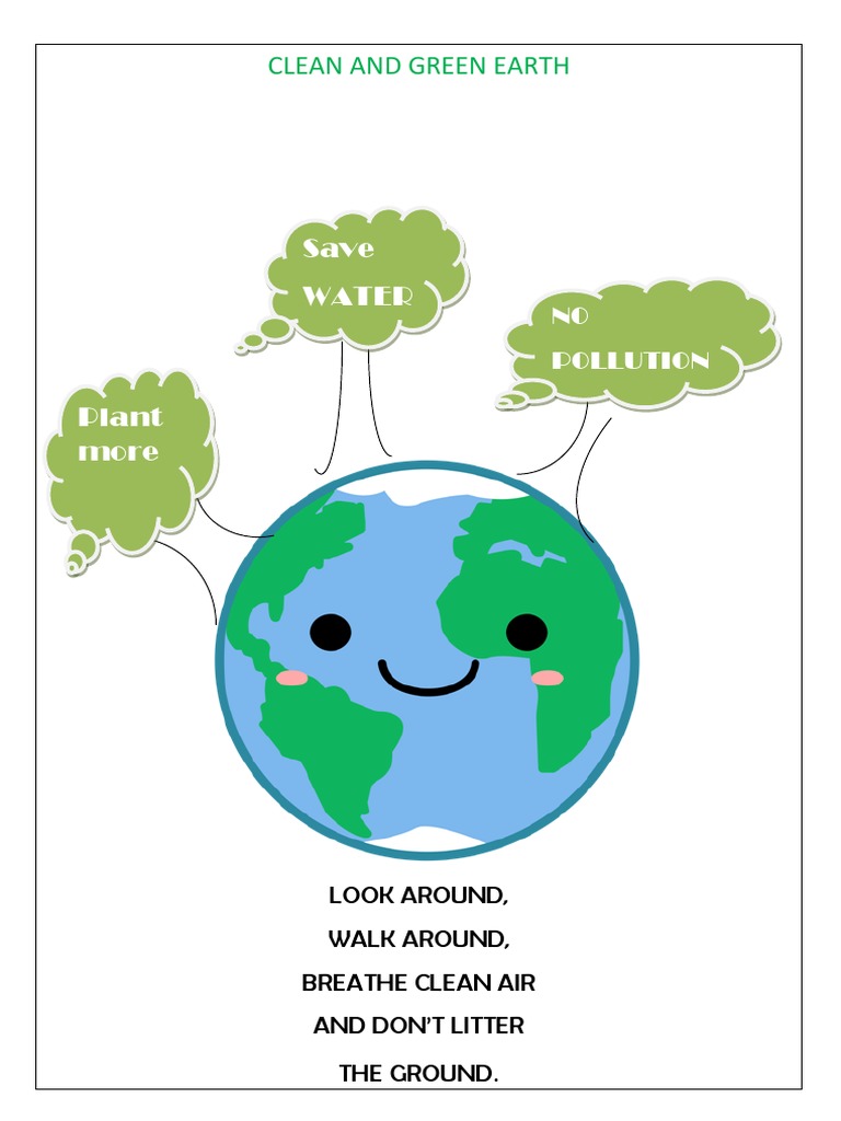 Clean and Green Earth Awareness | PDF