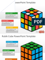 Rubik Cube Powerpoint Template