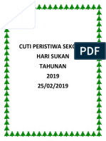 CUTI PERISTIWA SEKOLAH