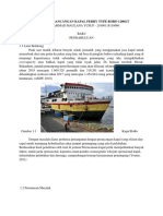 Analisa Perancangan Kapal Ferry Type Roro 1200gt