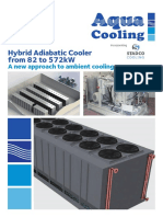 Aqua Cooling Hybrid Adiabatic Cooler