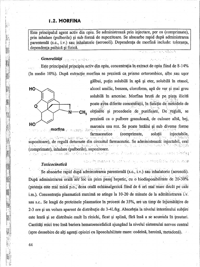 Abuzul Si Toxicologia