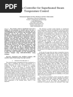 Fuzzy Logic Controller for Superheated S