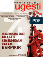 Majalah Sugesti Edisi Keenampuluh Dua Bulan Agustus 2019