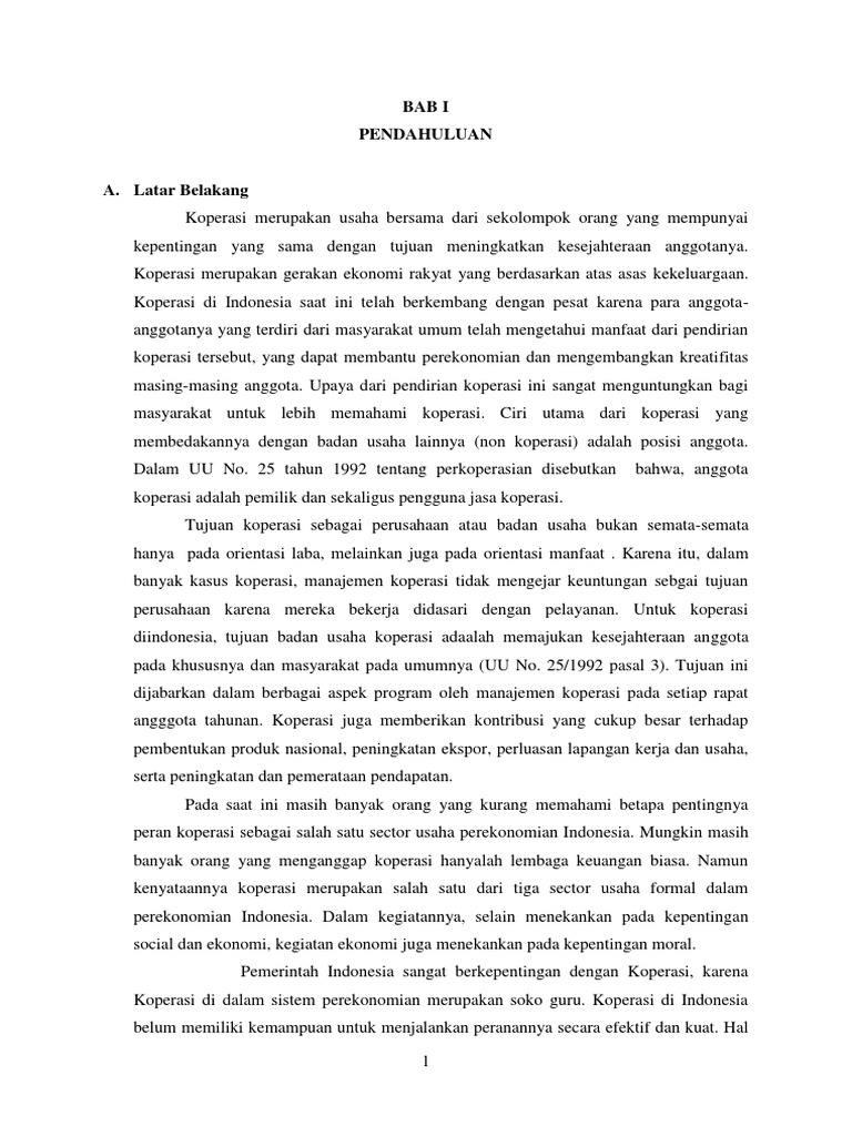 42+ Contoh kata pengantar makalah ekonomi tentang koperasi ideas in 2021 