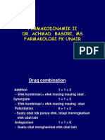 Farmakodinamik Ii Dr. Achmad Basori, Ms Farmakologi FK Unair