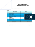 Ammonium Nitrate Piping Price Summary