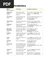 English Skills for Hotel Staff | PDF | Hotel | Motel