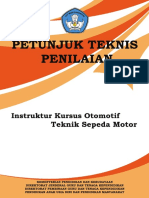 Juknis Penilaian Instruktur Kursus Otomotif Teknik Sepeda Motor PDF