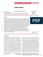 (14796821 - Endocrine-Related Cancer) Obesity and Thyroid Cancer