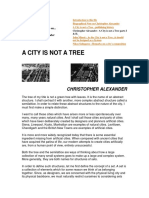 Christopher Alexander-A City Is Not A Tree Parts I & II PDF