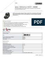 Caja de Sensores/actuadores - SACB-4/ 4-L-C SCO P - 1452806: Datos Mercantiles