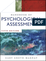 Psychological Assessment Fifth Edition