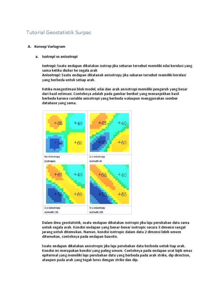 GEOSTATISTIK | PDF
