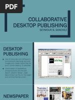 Collaborative Desktop Publishing 1 2